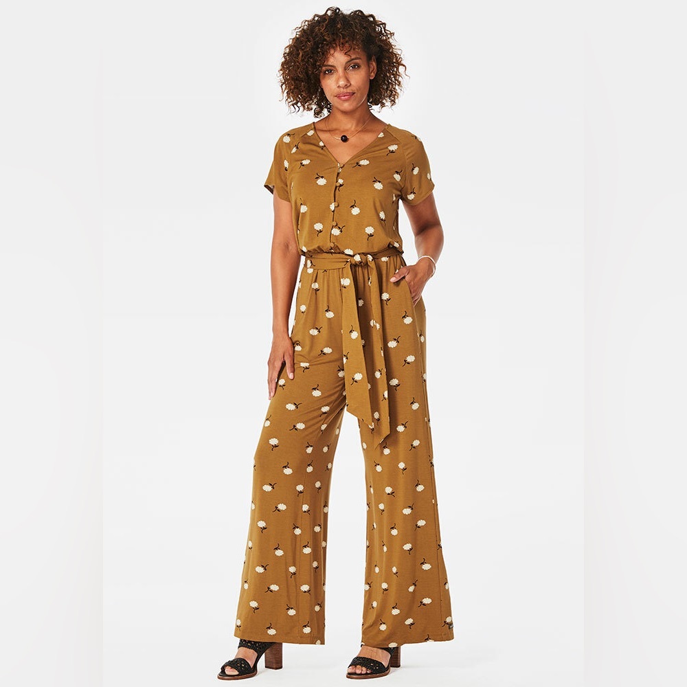 NWT Matilda Jane Wide Leg Tie Waist Jumpsuit